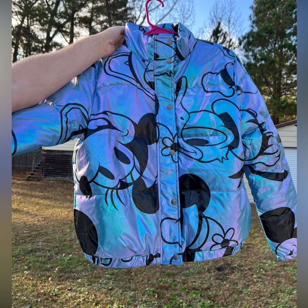 Mickey Mouse and Friends - Disney Parks - Winter Iridescent Puffer Jacket ❄️
